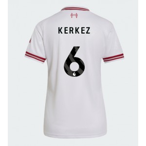 Liverpool Milos Kerkez #6 Jalkapallovaatteet Naisten Vieraspaita 2026-27 Lyhythihainen